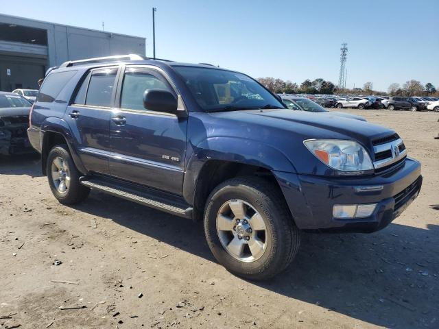 JTEBU14R458032627 - 2005 TOYOTA 4RUNNER SR5 BLUE photo 4