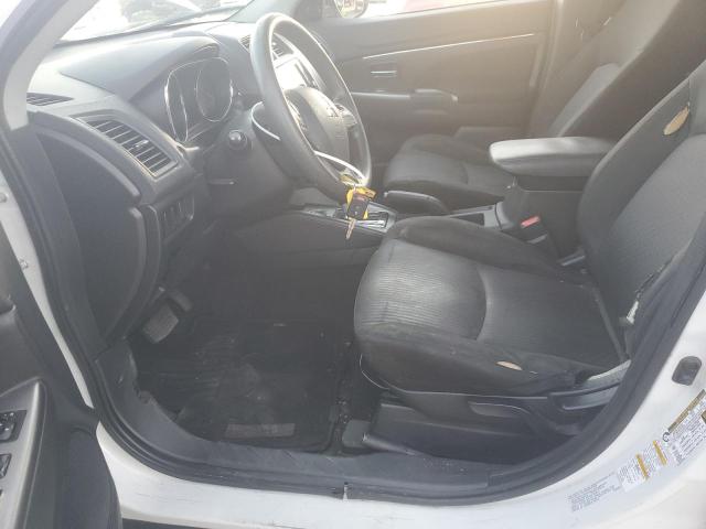 JA4AR3AUXJZ011690 - 2018 MITSUBISHI OUTLANDER ES Սպիտակ լուսանկար 7