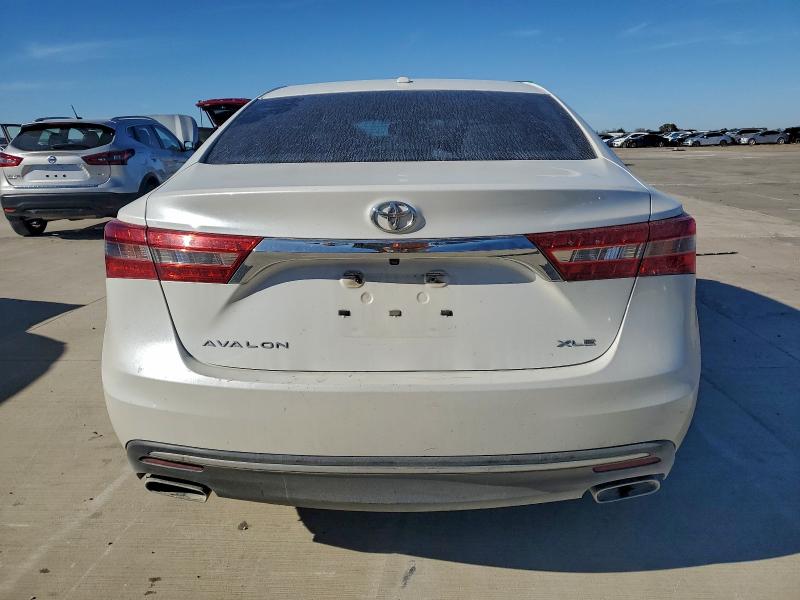 4T1BK1EBXHU255824 - 2017 TOYOTA AVALON XLE WHITE photo 6