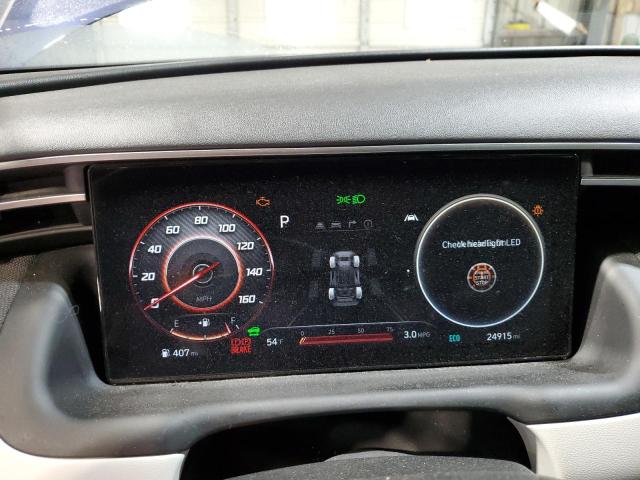 KM8JFCA17PU123790 - 2023 HYUNDAI TUCSON SEL CONVENIENCE ლურჯი ფოტო 9