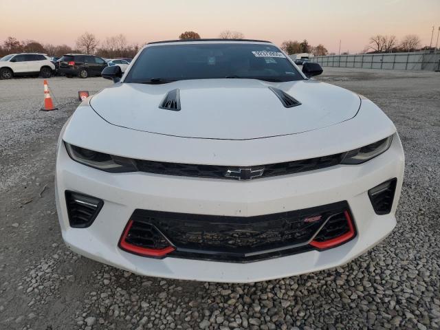 1G1FH3D76J0129351 - 2018 CHEVROLET CAMARO SS WHITE photo 5