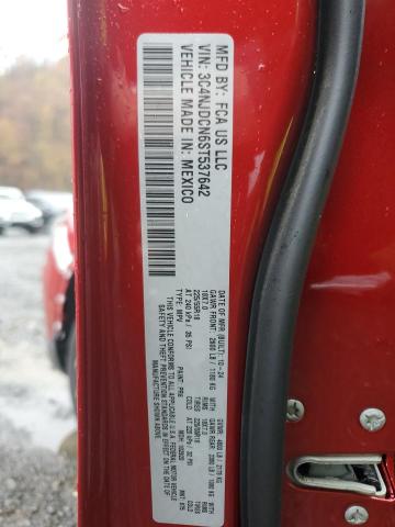 3C4NJDCN6ST537642 - 2025 JEEP COMPASS LIMITED Qırmızı foto 13