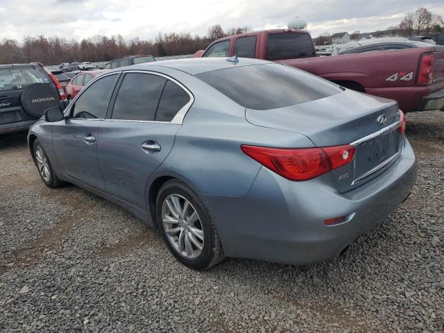 JN1BV7AR0FM405697 - 2015 INFINITI Q50 BASE ლურჯი ფოტო 2