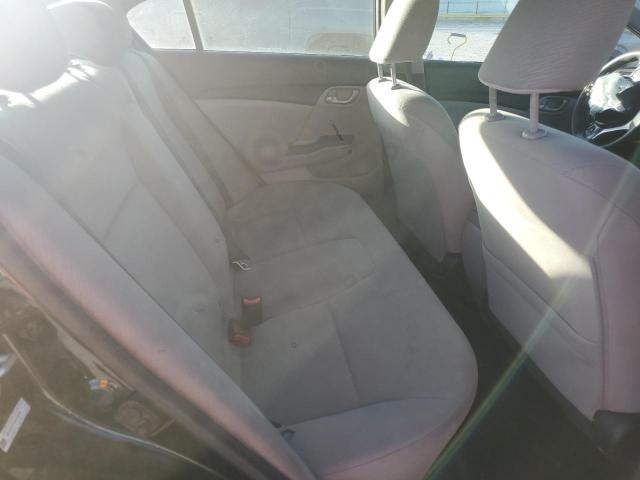 19XFB2F51DE275585 - 2013 HONDA CIVIC LX أسود صورة 10