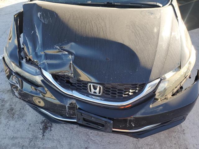 19XFB2F51DE275585 - 2013 HONDA CIVIC LX أسود صورة 11