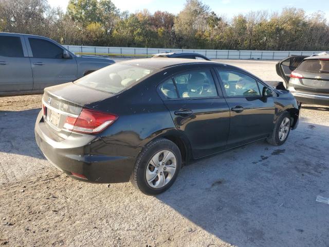19XFB2F51DE275585 - 2013 HONDA CIVIC LX أسود صورة 3