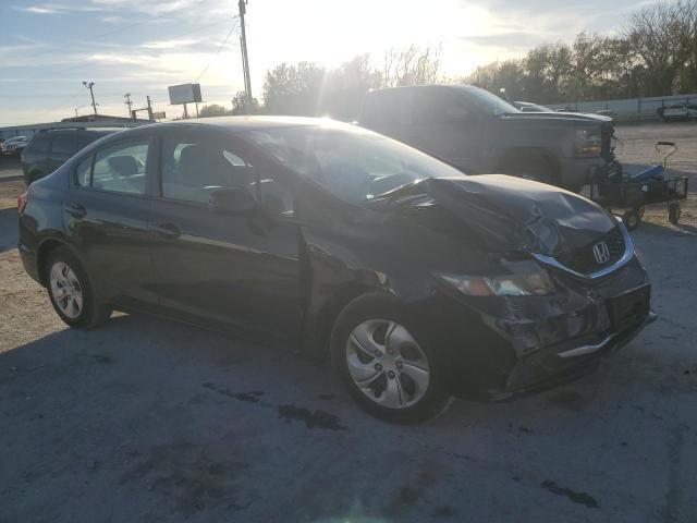 19XFB2F51DE275585 - 2013 HONDA CIVIC LX أسود صورة 4