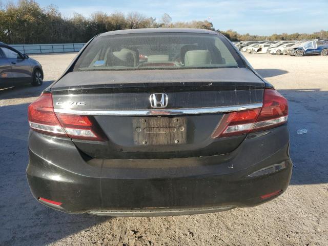 19XFB2F51DE275585 - 2013 HONDA CIVIC LX أسود صورة 6