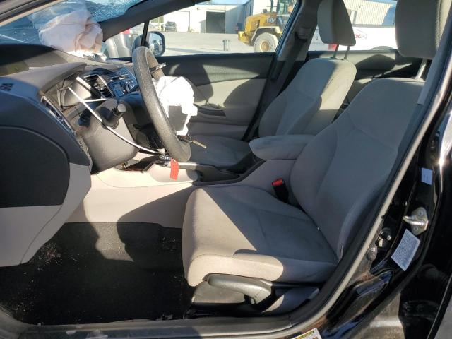 19XFB2F51DE275585 - 2013 HONDA CIVIC LX أسود صورة 7