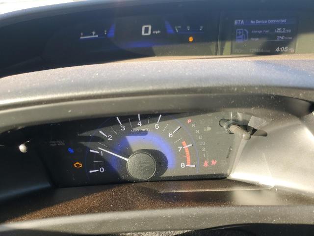 19XFB2F51DE275585 - 2013 HONDA CIVIC LX أسود صورة 9