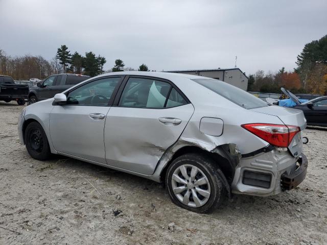 2T1BURHE6FC293676 - 2015 TOYOTA COROLLA L SILVER photo 2