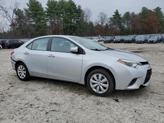 2T1BURHE6FC293676 - 2015 TOYOTA COROLLA L SILVER photo 4
