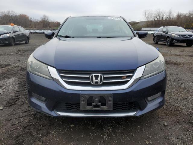 1HGCR2F5XFA226424 - 2015 HONDA ACCORD SPORT BLUE photo 5