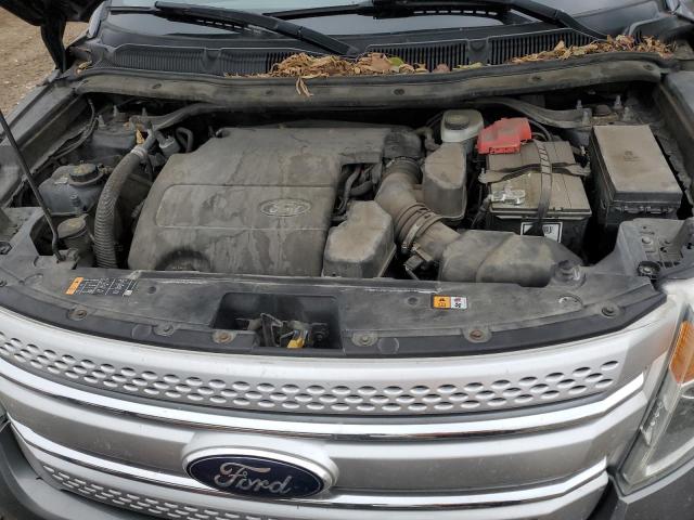 1FM5K8D89EGA37069 - 2014 FORD EXPLORER XLT 灰色 照片 12
