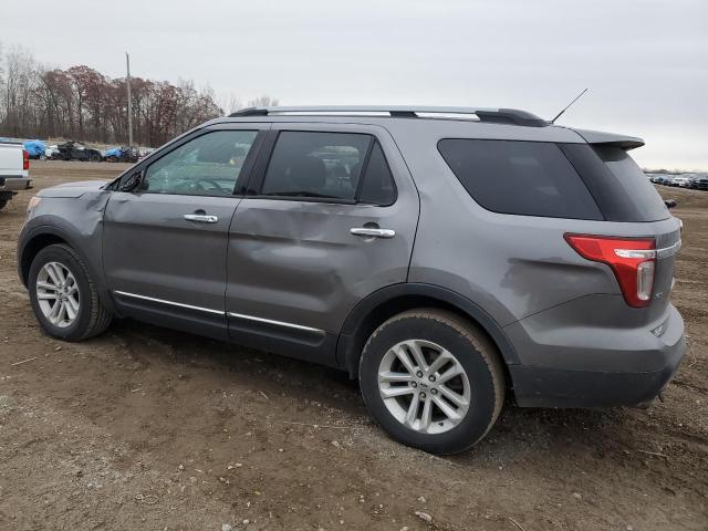 1FM5K8D89EGA37069 - 2014 FORD EXPLORER XLT 灰色 照片 2