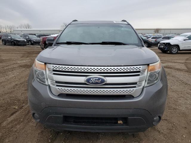 1FM5K8D89EGA37069 - 2014 FORD EXPLORER XLT 灰色 照片 5