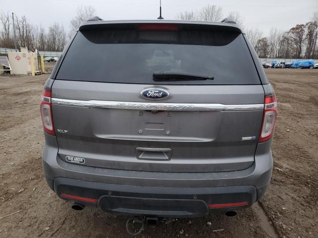 1FM5K8D89EGA37069 - 2014 FORD EXPLORER XLT 灰色 照片 6