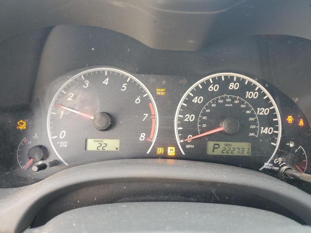 2T1BU4EE4AC357018 - 2010 TOYOTA COROLLA BASE SILVER photo 9