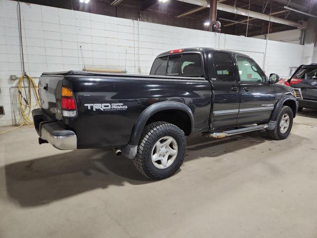 5TBBT441X3S415282 - 2003 TOYOTA TUNDRA ACCESS CAB SR5 BLACK photo 3