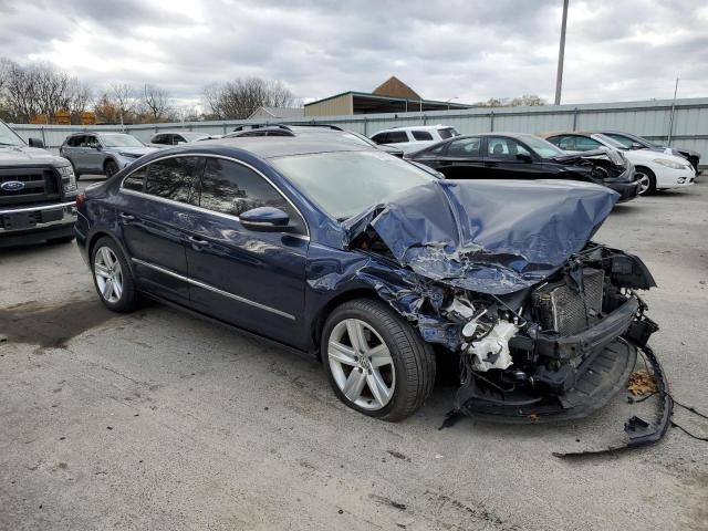 WVWBP7AN4EE532076 - 2014 VOLKSWAGEN CC SPORT BLUE photo 4