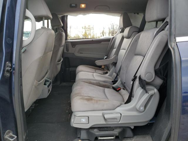 5FNRL6H54LB013745 - 2020 HONDA ODYSSEY EX BLUE photo 11