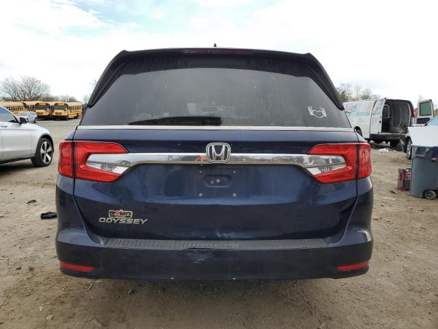 5FNRL6H54LB013745 - 2020 HONDA ODYSSEY EX BLUE photo 6