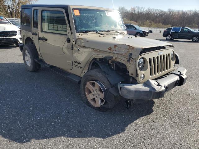 1C4BJWDG5JL922621 - 2018 JEEP WRANGLER U SPORT TAN photo 4