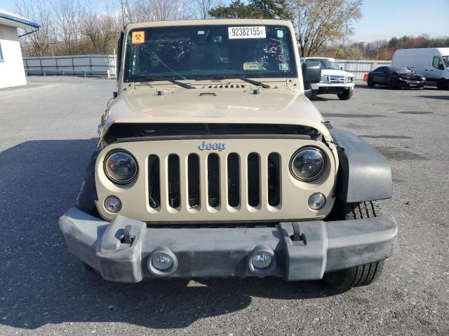 1C4BJWDG5JL922621 - 2018 JEEP WRANGLER U SPORT TAN photo 5