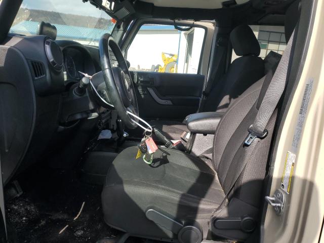 1C4BJWDG5JL922621 - 2018 JEEP WRANGLER U SPORT TAN photo 7