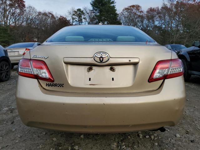 4T1BF3EK4BU212734 - 2011 TOYOTA CAMRY BASE GOLD photo 6