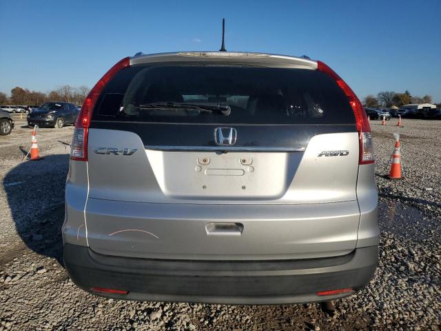 JHLRM4H73CC004425 - 2012 HONDA CR-V EXL ვერცხლისფერი ფოტო 6