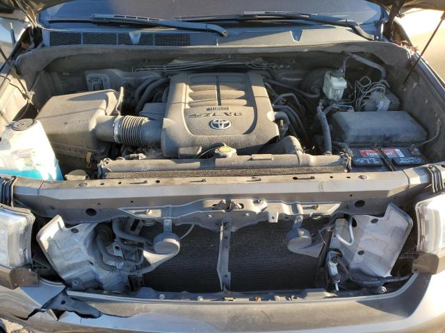 5TFUY5F18CX226631 - 2012 TOYOTA TUNDRA DOUBLE CAB SR5 GRAY photo 11