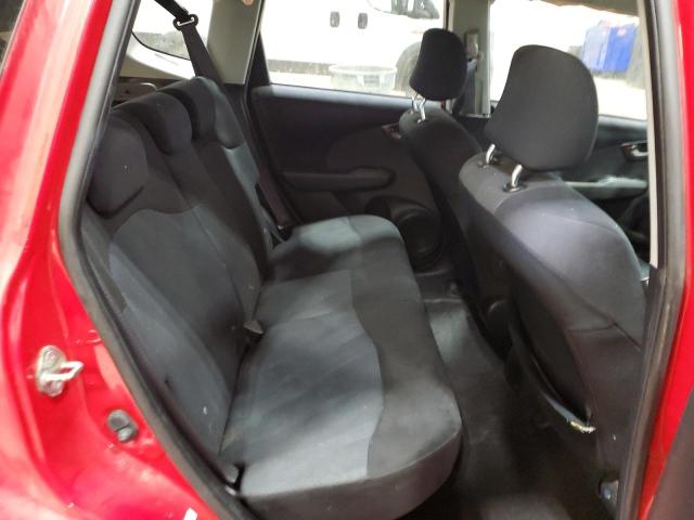 JHMGE88689S004840 - 2009 HONDA FIT SPORT RED photo 10