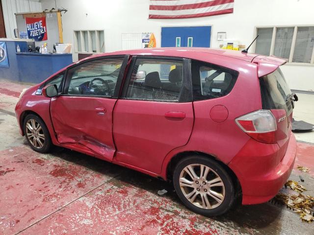 JHMGE88689S004840 - 2009 HONDA FIT SPORT RED photo 2