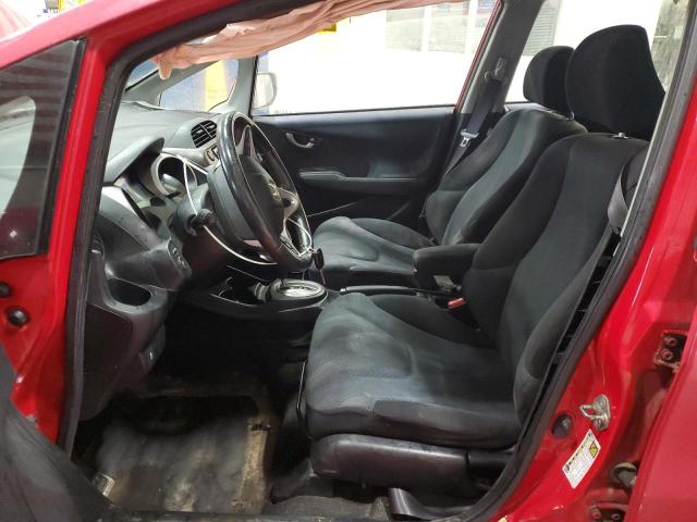 JHMGE88689S004840 - 2009 HONDA FIT SPORT RED photo 7