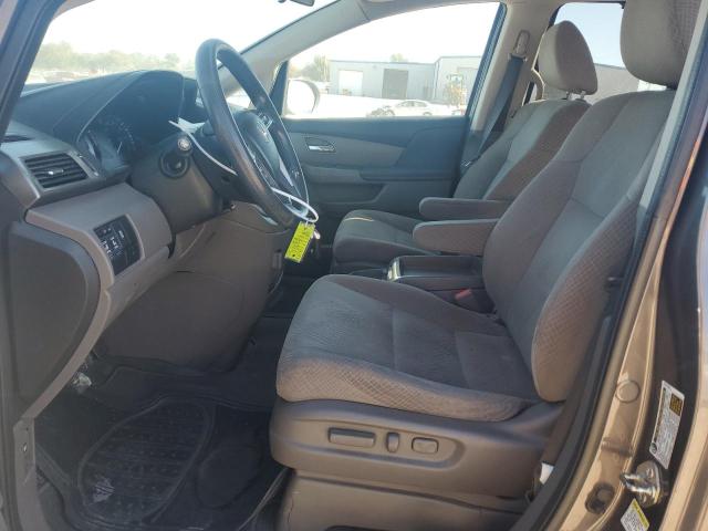5FNRL5H49FB015559 - 2015 HONDA ODYSSEY EX GRAY photo 7
