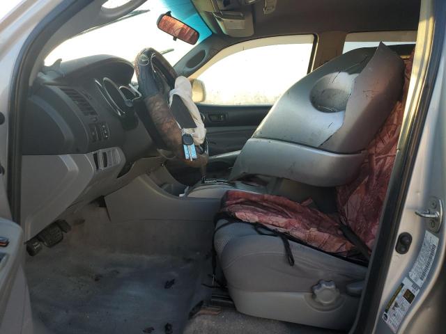 5TELU42N38Z508881 - 2008 TOYOTA TACOMA DOUBLE CAB 银色 照片 7