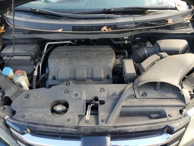 5FNRL5H62EB007089 - 2014 HONDA ODYSSEY EXL შავი ფოტო 12