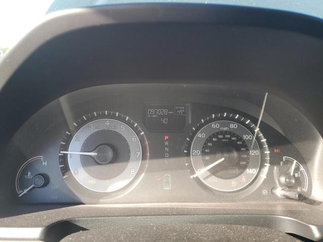 5FNRL5H62EB007089 - 2014 HONDA ODYSSEY EXL შავი ფოტო 9