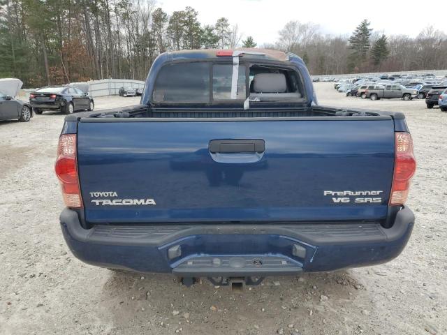 5TEJU62N38Z561471 - 2008 TOYOTA TACOMA DOUBLE CAB PRERUNNER BLUE photo 6
