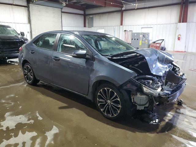 2T1BURHE4EC215380 - 2014 TOYOTA COROLLA L GRAY photo 4