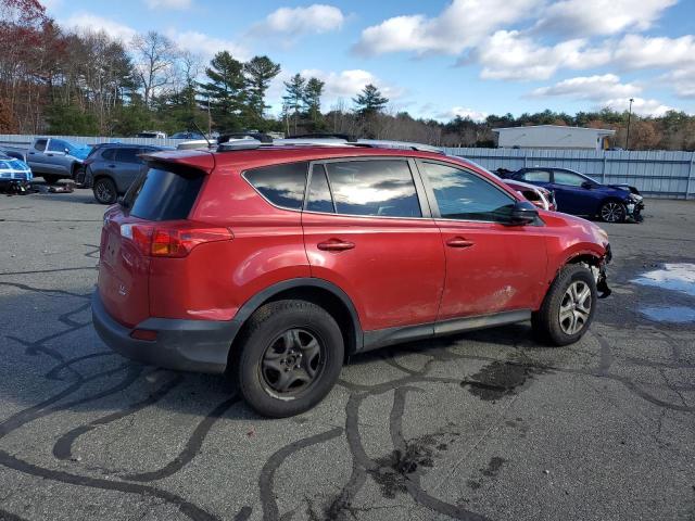 JTMBFREVXFD149338 - 2015 TOYOTA RAV4 LE RED photo 3