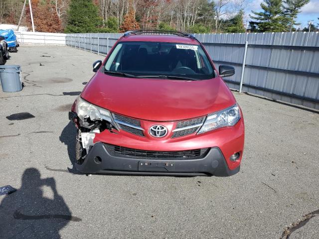 JTMBFREVXFD149338 - 2015 TOYOTA RAV4 LE RED photo 5
