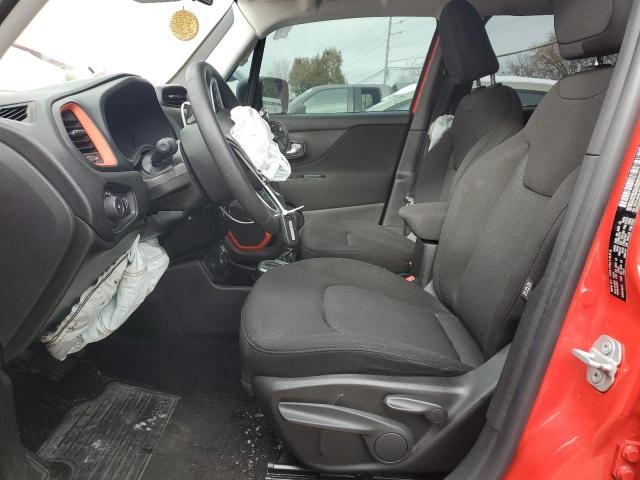 ZACCJBAB4JPH25893 - 2018 JEEP RENEGADE SPORT RED photo 7