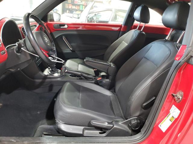 3VWJX7AT1DM602746 - 2013 VOLKSWAGEN BEETLE RED photo 7