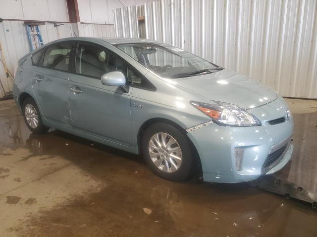 JTDKN3DP1F3068754 - 2015 TOYOTA PRIUS PLUG Зелений фото 4