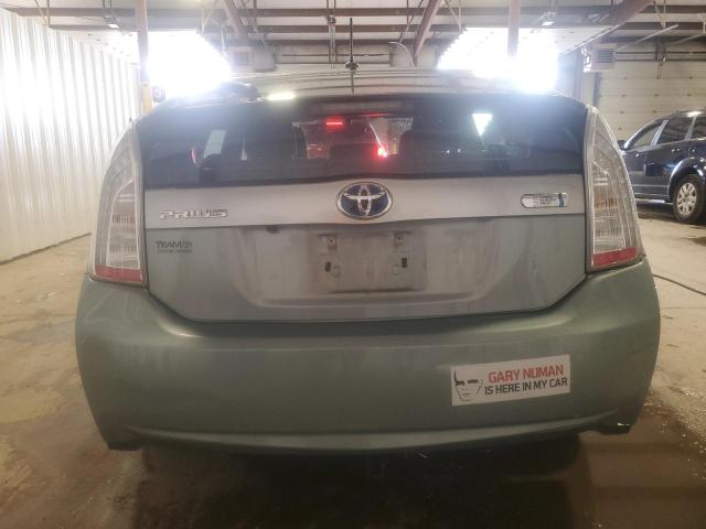 JTDKN3DP1F3068754 - 2015 TOYOTA PRIUS PLUG Зелений фото 6