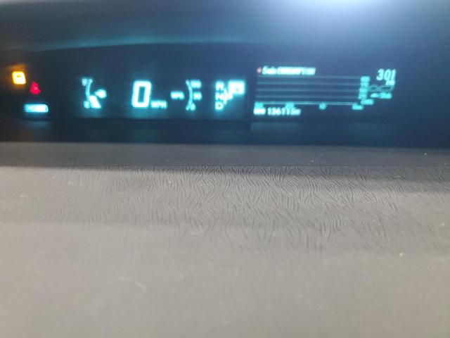 JTDKN3DP1F3068754 - 2015 TOYOTA PRIUS PLUG Зелений фото 9