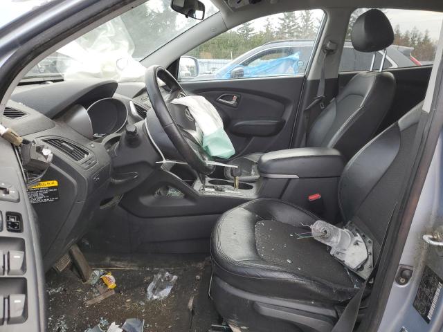 KM8JU3AC3AU090575 - 2010 HYUNDAI TUCSON GLS BLUE photo 7