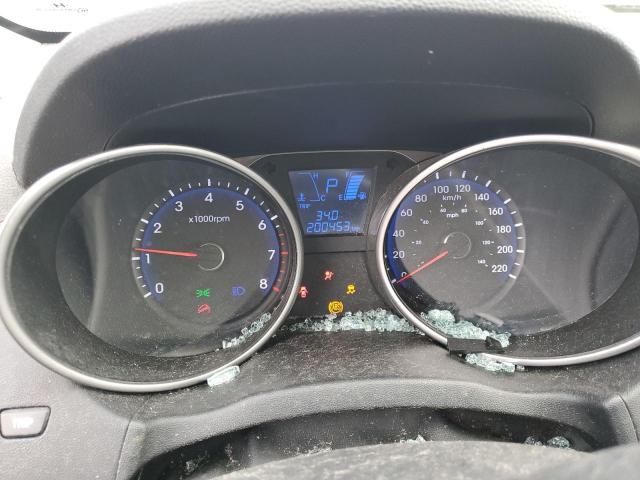 KM8JU3AC3AU090575 - 2010 HYUNDAI TUCSON GLS BLUE photo 9